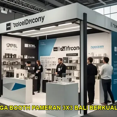 harga booth pameran 3x3 bali berkualitas